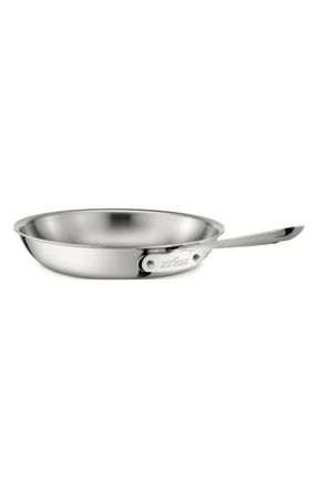 All-Clad D3 8-Inch Stainless Steel Fry Pan in Silver at Nordstrom