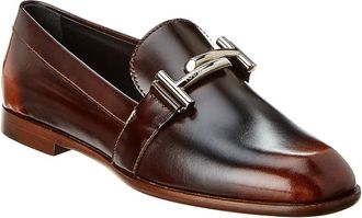 Tod's TodS Double T Leather Loafer