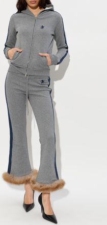 Balenciaga Sweatshirt With Patch, Womens, Grey