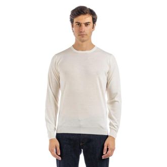 FILIPPO DE LAURENTIIS Heren, Truien, Beige, Maat: 2XL Wol