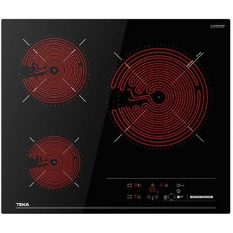 Teka Placa Vitrocer&aacute;mica 60cm Tbc 6320 Ttc 112550024 Negro 5300w