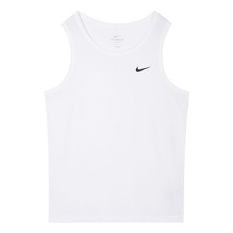 Nike Dri-fit Training Breathable Casual Sports Quick Dry Vest White AR6070-100