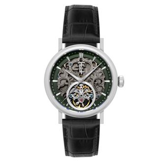 Earnshaw Beaufort Green Dial Mens Watch ES-8313-01