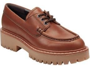 Marc Fisher Nerida Platorm Derby in Dark Natural at Nordstrom Rack, Size 9.5