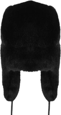 Kangol Trapper Hat - Dames - Hoeden - Zwart - S - Polyester - Accessoires