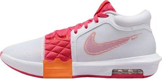 Nike LeBron Witness 8 White Bright Mandarin Pink FB2239-104