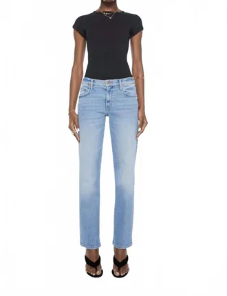 Mother The Spinoff Skimp Jeans In Saddle Up