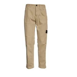 Stone Island Panama Old Effect Straight-Leg Pants