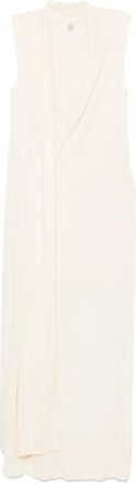 Toteme Abito con foulard - Toni neutri
