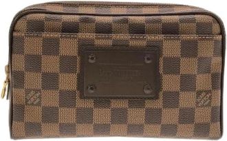 Louis Vuitton Pre-owned Damier Bum Bag Schoudertas - Heren - Vintage Heuptassen - Bruin - ONE Size - Vintage
