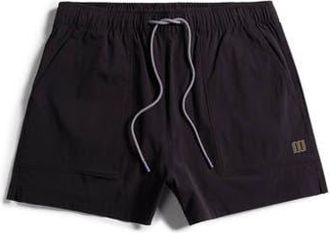 Topo Designs Womens Mesa Shorts in Black at Nordstrom, Size X-Large