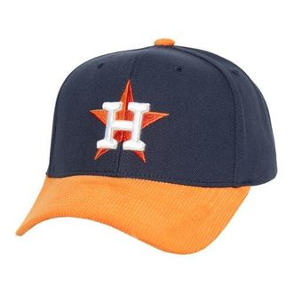 Mitchell & Ness Mens Mitchell & Ness Navy/Orange Houston Astros Corduroy Pro Snapback Hat at Nordstrom