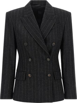Brunello Cucinelli Mujer, Chaquetas, Gris, Talla: M