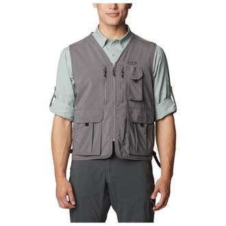 Columbia Silver Ridge Utility Vest Softshellgilet f&uuml;r Herren | grau