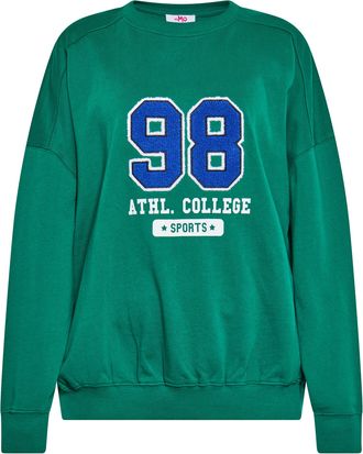 Mymo Sweatshirt Dames donkergroen