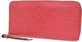 Louis Vuitton Pre-owned Wallets, female, Red, Size: ONE SIZE Pre-owned Vintage Monogram Empreinte Long Wallet