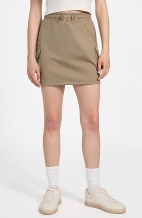 Guess Carla Cargo Miniskirt in Tree Branch at Nordstrom, Size X-Small