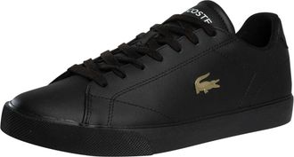 Lacoste Lerond Set 225 2 CMA Leren Sneakers, Zwart