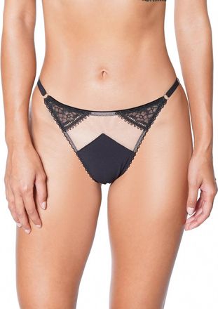 Huit Zazie String Panty In Black