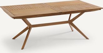 AM.PM Rechthoekige tuintafel in acacia, Jakta