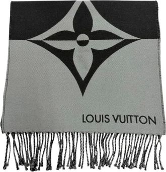 Louis Vuitton Pre-owned Stole - - Pre-owned - Uomo - Nero - ONE SIZE
