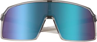 Oakley Sutro 137mm Shield Sunglasses in Grey/Prizm Road Jade at Nordstrom