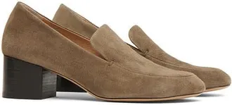 Mansur Gavriel Wren Heeled Loafer in Anise at Nordstrom, Size 39.5