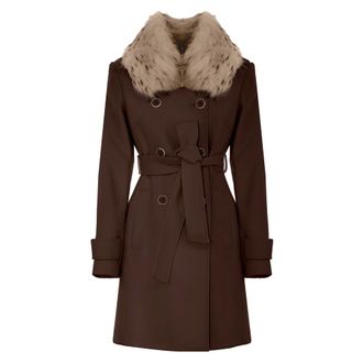 Kocca Mujer, Abrigos, Marrón, Talla: M