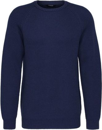 Stoic Heavy MerinoKnit MMXX.Rutvik Sweater Merinopullover f&uuml;r Herren | blau