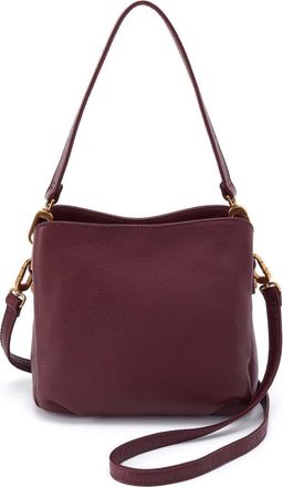 Hobo Starr Convertible Leather Shoulder Bag in Mulberry Glaze at Nordstrom
