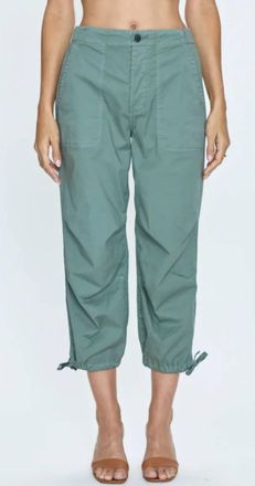 Pistola Denim Berkley Parachute Pants In Olivine