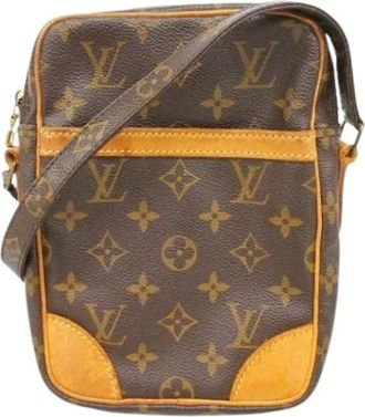 Louis Vuitton Pre-owned Cross Body Bags, female, Brown, Size: ONE SIZE Pre-owned Vintage Monogram Shoulder Bag
