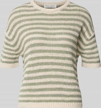 Marc O'Polo Loose Fit Pullover aus Baumwoll-Mix in Hellgruen, Gr&ouml;&szlig;e XXL