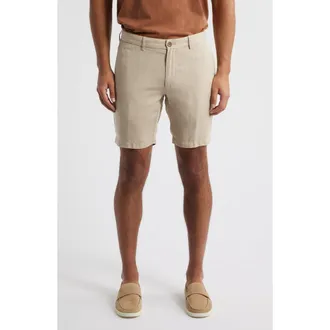 Scott Barber Flat Front Shorts in Khaki at Nordstrom Rack, Size 35