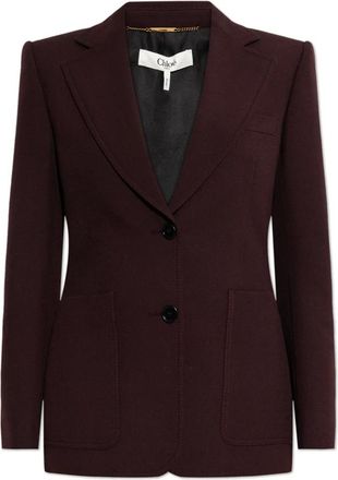 Chloé Donna, Giacche, Rosso, 2Xs, new