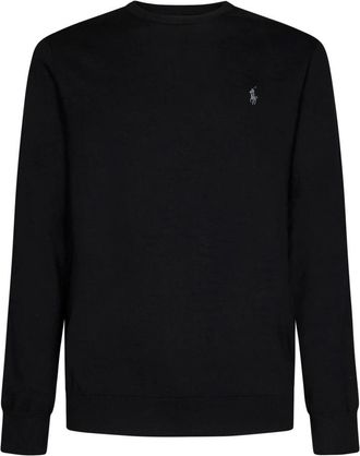 Polo Ralph Lauren Klassieke Ralph Lauren Polo - Heren - Ronde hals truien - Zwart - S - Truien & Vesten