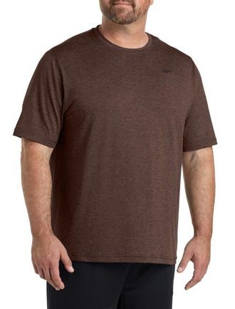 Reebok Big & Tall Performance Perfect T-Shirt in Campus Brown Hthr at Nordstrom, Size 3X Big