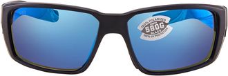 Costa FANTAIL PRO Blue Mirror Polarized Glass Mens Sunglasses 6S9079 907901 60