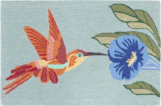 Frontgate Hummingbird Door Mat - 24 x 36 - Frontgate