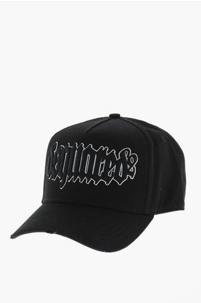 Dsquared2 Solid Color Baseball Cap THE TWINS MADE IT HOT with Embossed size One