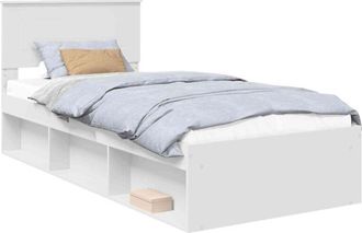 vidaXL Estructura De Cama 90 X 190 Cm Madera De Ingenier&iacute;a Vidaxl