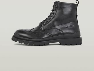 G-Star Blake High Brogue Boots - Zwart - Heren