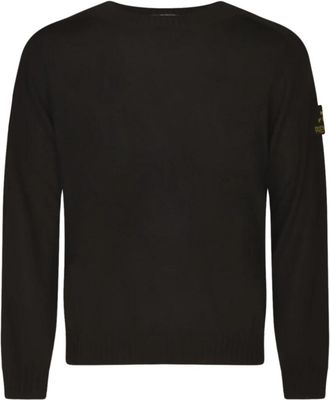 Premiata Pmg 21 Sweater - Heren - Ronde hals truien - Zwart - M - Wol - Truien & Vesten