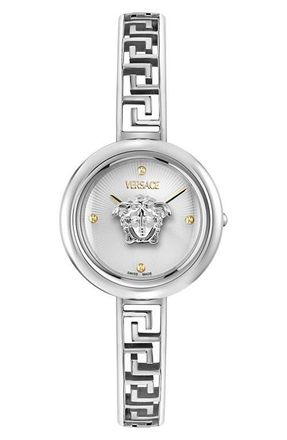 Versace Medusa Eclipse Bracelet Watch, 28mm in Stainless Steel at Nordstrom