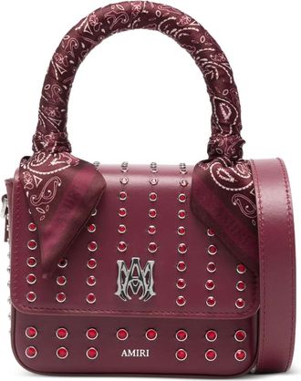 Amiri Kleine MA Stud shopper - Rood