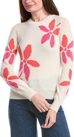Isla Forrest Floral Cashmere Top