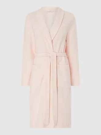 Hanro Bademantel aus Frottee Modell Robe Selection in Hellrosa, Größe XL