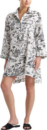Natori Toile Cotton Sateen Sleepshirt