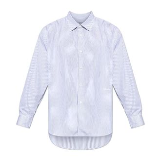Burberry Radmar Shirt - Heren - Zakelijke Overhemden - Blauw - L - Leer - Overhemden