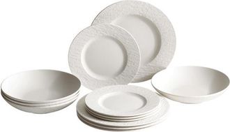 Villeroy & Boch Manufacture Rock blanc 12 Piece Set in White at Nordstrom